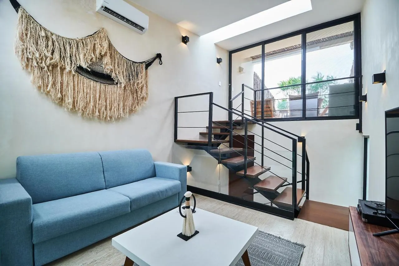 Apartment Private Pool And Rooftop In Aldea Zama, 24 7 Security In A Gated Community 15 Tulum