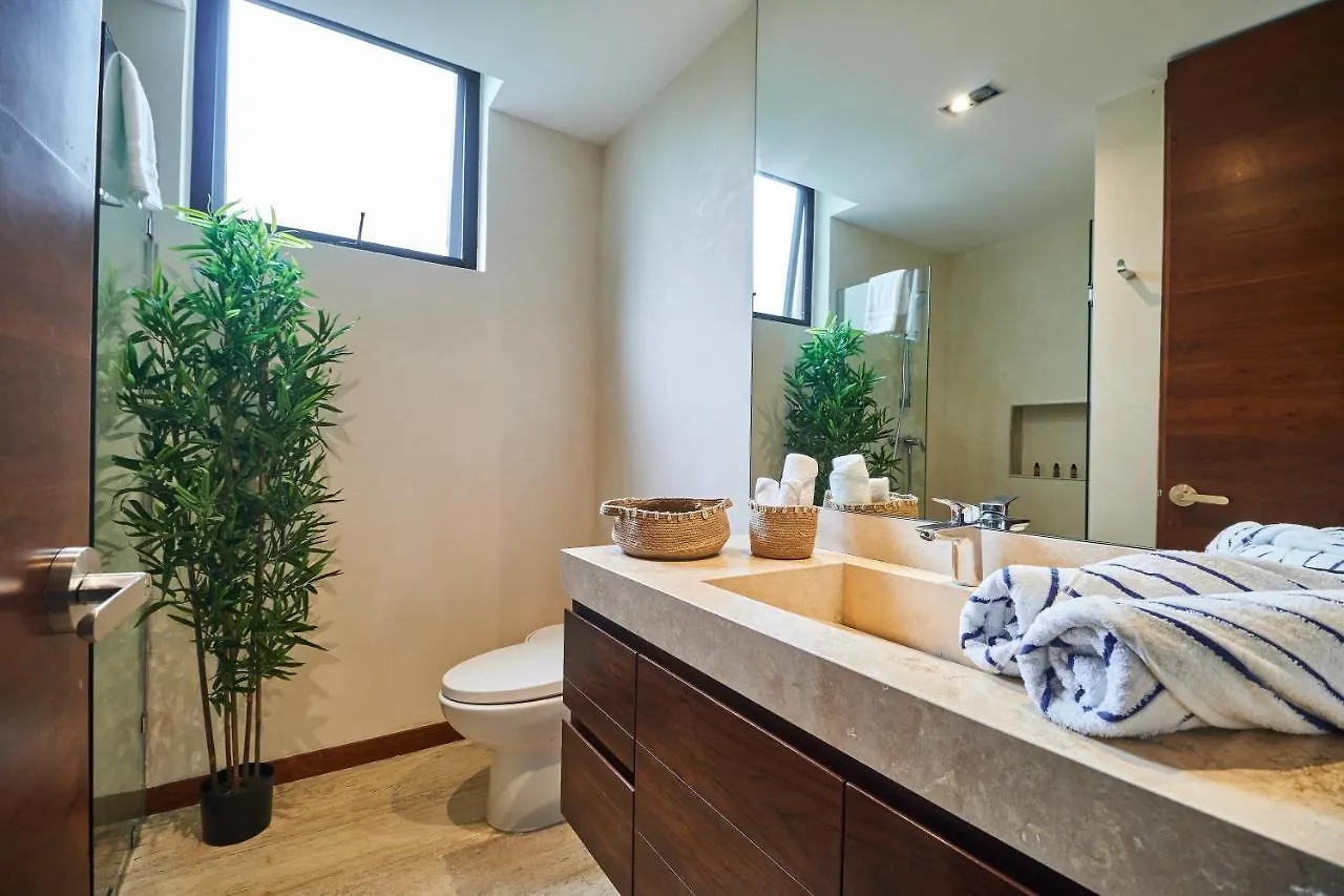 Apartment Private Pool And Rooftop In Aldea Zama, 24 7 Security In A Gated Community 15 Tulum